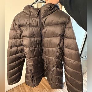 Charter Club Brown Puffer Jacket NWOT